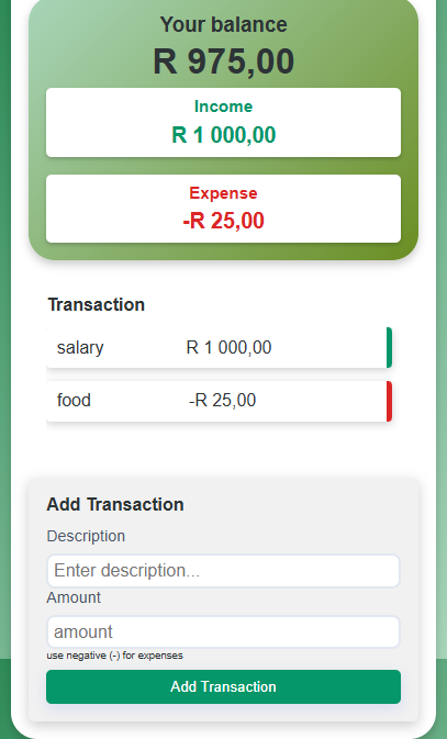 Expense Tracker