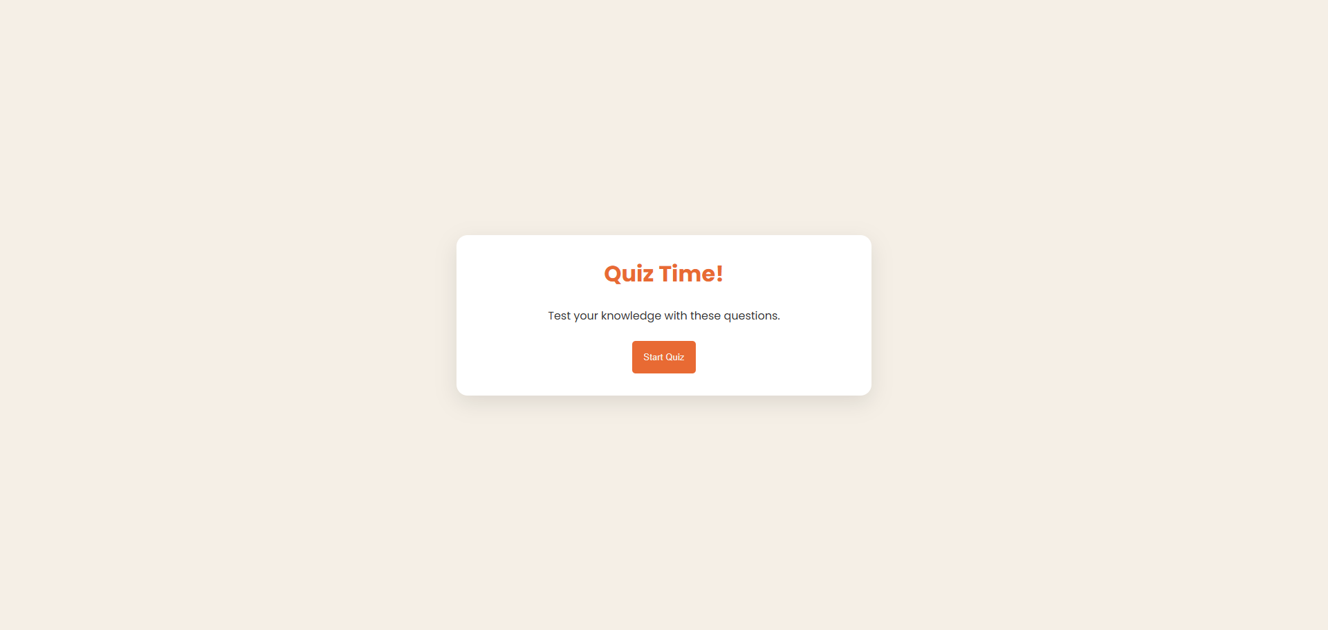 Quiz Game